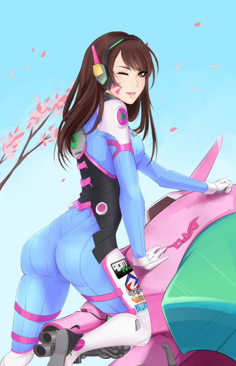 Porn spittfireart:  Love, D.Va!!  PATREON | TWITTER photos