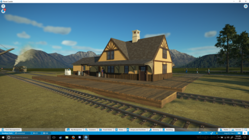 If you don’t have Planet Coaster, get Planet Coaster. Get it. These are few more railroad proj