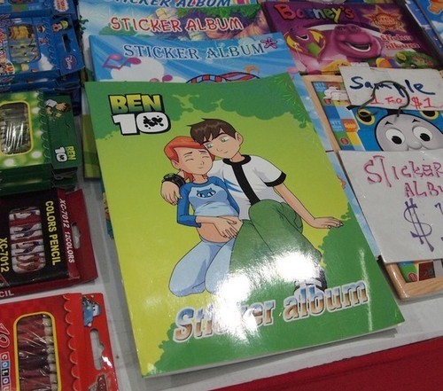 Porn ruinedchildhood:  Ben 10 bootleg stickers photos