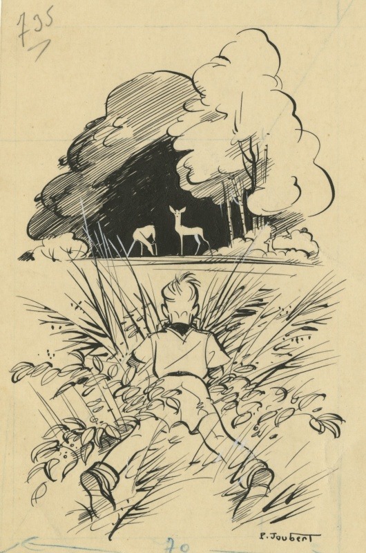 Illustrations pour l'Escoute, 1944.