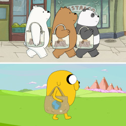 Who&rsquo;s rocking that tote life better&hellip;Bear Bros or Jake?