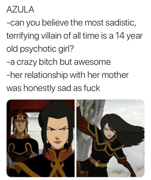 call-me-calli:  incorrectmilk:  the best written characters of all time :  Okay but there were no “whities” in the show?? Everyone is based on people from Asian countries. Just because they’re light skinned, it doesn’t automatically make them