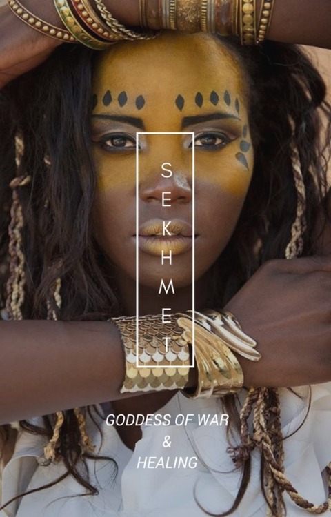 ceridwenofwales: oylmpians: Egyptian Mythology Popular Goddesses  @laure-demontety