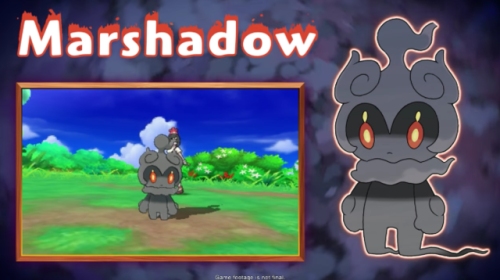 shelgon:Marshadow Officially Revealed!The 802nd Pokémon, Marshadow, has been revealed in order to ti