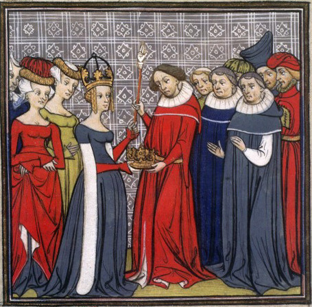 Illustrations from the Grandes Chroniques de France by the Virgil Master (fl. 1380-1420)