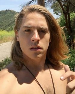 classymike44:Dylan Sprouse looking gorgeous out in nature.