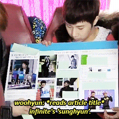 seungchul:  Introducing Infinite’s newest member, ‘Lee Sunghyun’.  