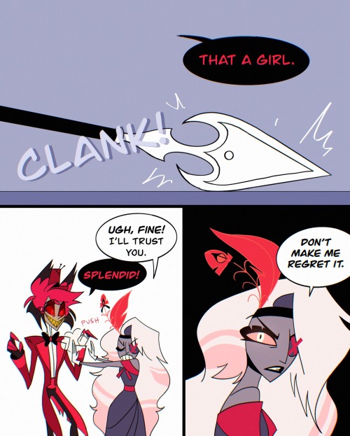 I Want Vaggie To Confront Alastors Manipulative Ass About Charlies Deal And I Hope Its A Musical Number