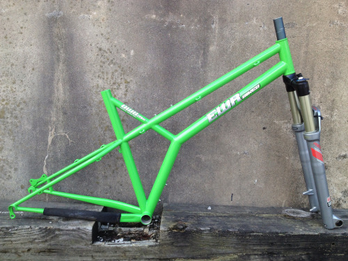 aces5050:  EWR “Lime Green” powder coat refinish (by Bilenky Cycle Works)