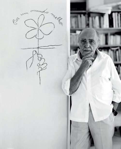 “Sometimes you have to put reason aside and make something beautiful.”Oscar Niemeyer.