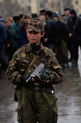 The Borz machine pistol.In 1991, shortly after the fall of the Soviet Union, Chechnya declared its i