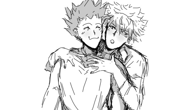 when he humps you dry #fire#hxh#killua zoldyck#gon freecss#killugon#gonkillu#my grams #repost bc this shit aint appearing on the tags and I want attention