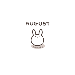 chibird:  Happy August~ Here’s to a sweet