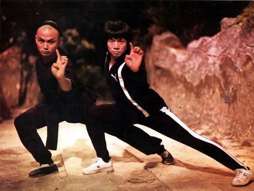 The great Lau Kar Leung and Gordon Liu