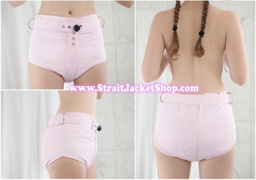  Baby Pink Lockable Diaper Cover Pants for Little Ones!Will prevent Little One from removing or temp