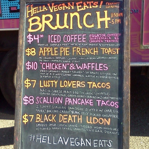 Check out the hella vegan menu! #hellavegan #hellaveganeats #vegan #thisiswhatveganseat #vegansofins