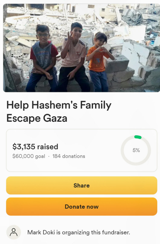 Hashem Has Only 5% Of Their Goal Completed