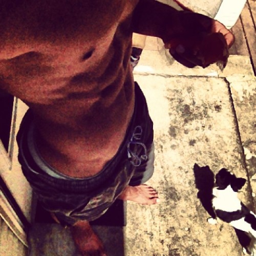 jayology:  Even Pocket thinks its too hot! 