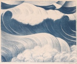 aubreylstallard:  C.R.W. Nevinson, The Wave, 1917