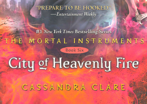 The Mortal Instruments Appreciation WeekDay 2-Favourite Book: City of Heavenly Fire Black for huntin