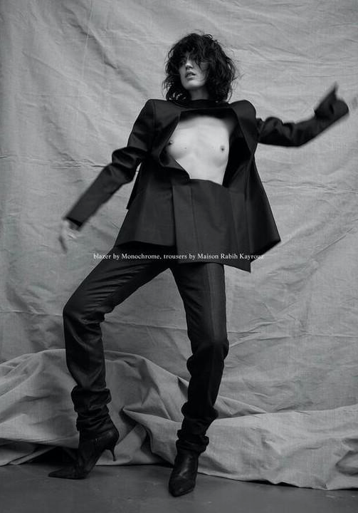 heroesmodels:  Sofia Fanego Centrefold Magazine Cover &amp; Spread  Photography:
