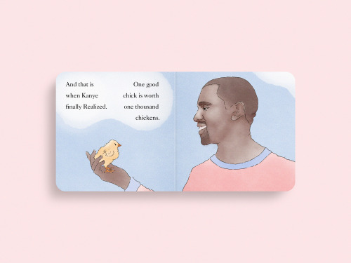 welovekanyewest:  Kanye West’s Bound 2gether child story book.