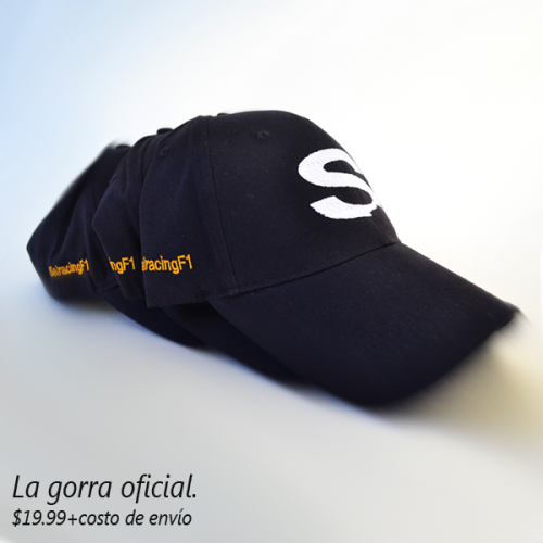 La gorra oficial de Salracing - US$19.99 + ENVIO GRATIS en todo el continente Americano - Ingresa en