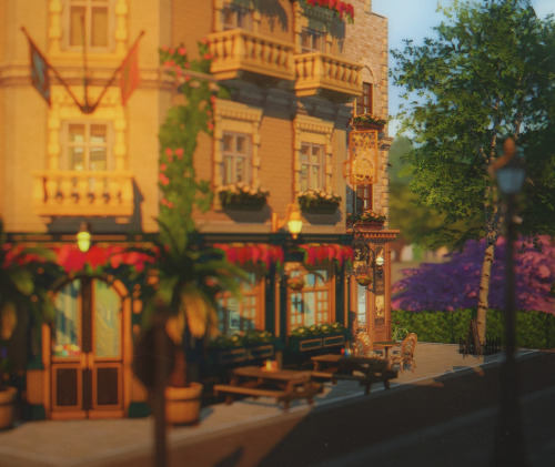 The Crimson Mare & Boulangerie Colmar; Two Of Britechester's Most Popular Spots For Students Of U-Brite