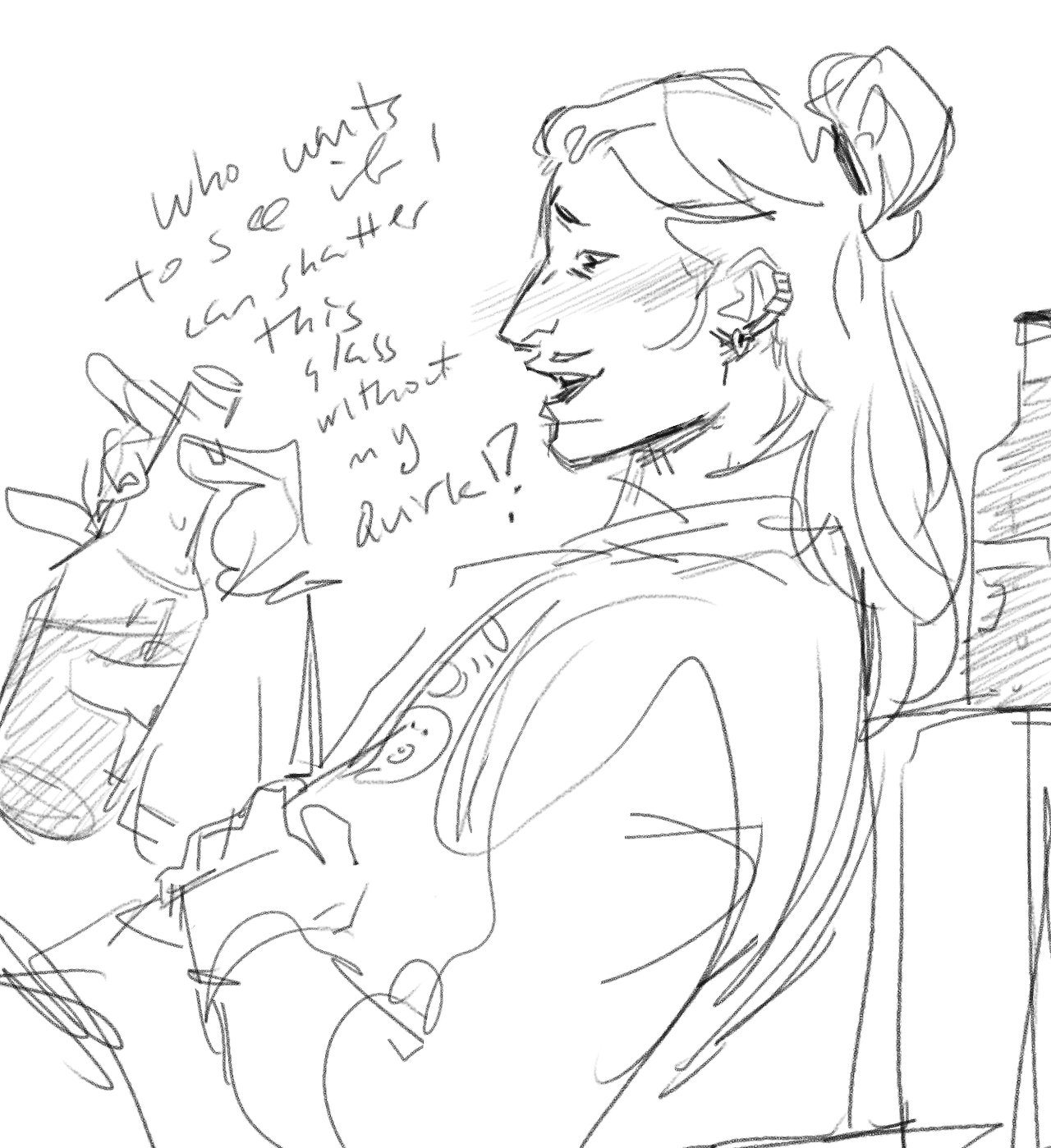 peacesentinel:“i hope that joke was worth it because youre going to have to clean