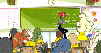 scumbag-shinji:  Anime short: I can Friday by day!  