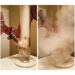 mrsdabbngo:  Bong rips from last night 