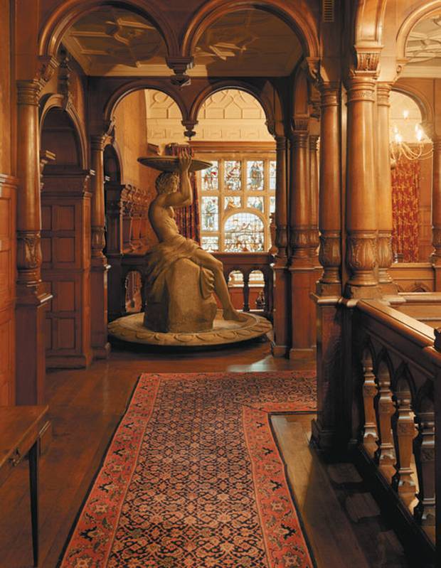 steampunktendencies:  Stokesay Court was built by the rich Victorian era merchant, philanthropist,