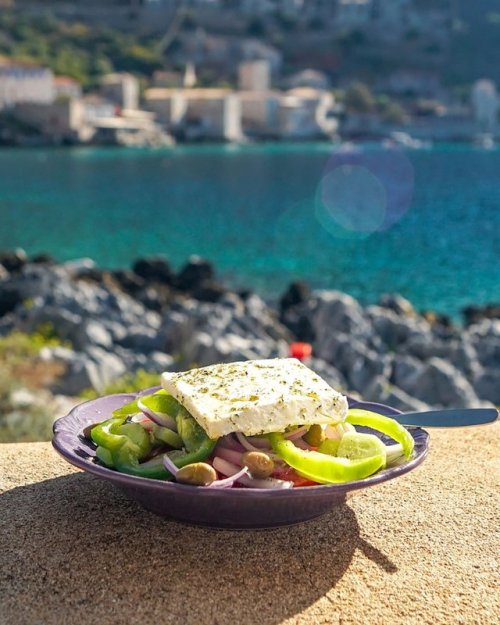 Fresh Greek salad &lt;3 