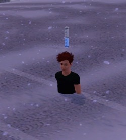 simsgonewrong:  My sim is learning a new skill: Phasing.  