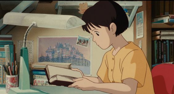 xaceofanimex: Whisper Of The Heart, back to school i guess.