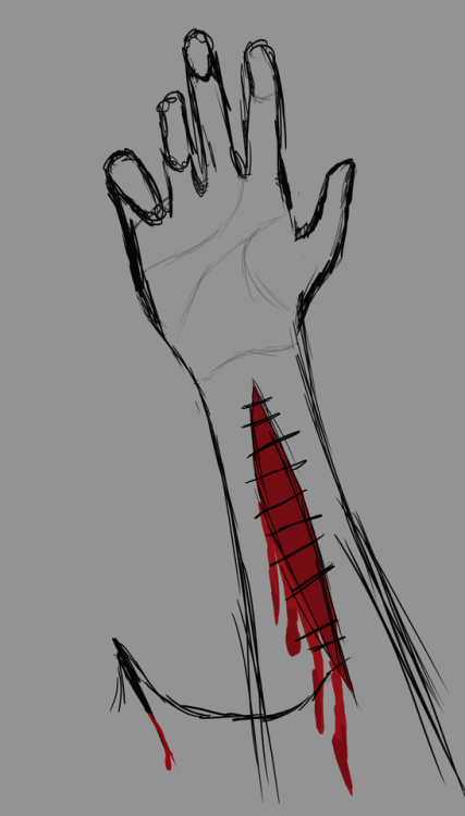 Goretober Day 10: Stitches