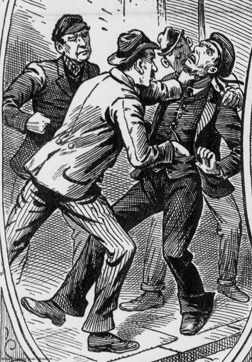 Daring Case of GarrottingHighway Robbery At Bradford Daily Telegraph, May 13, 1883. Alex Mackintosh,