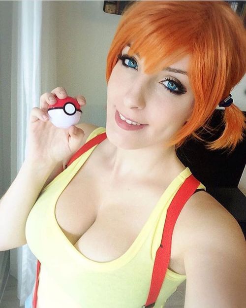 #misty by @padfootcosplay ❤️Like? Follow @hotgeekgirls for MORE ___ #cosplay #cosplayer #geekgirl #g