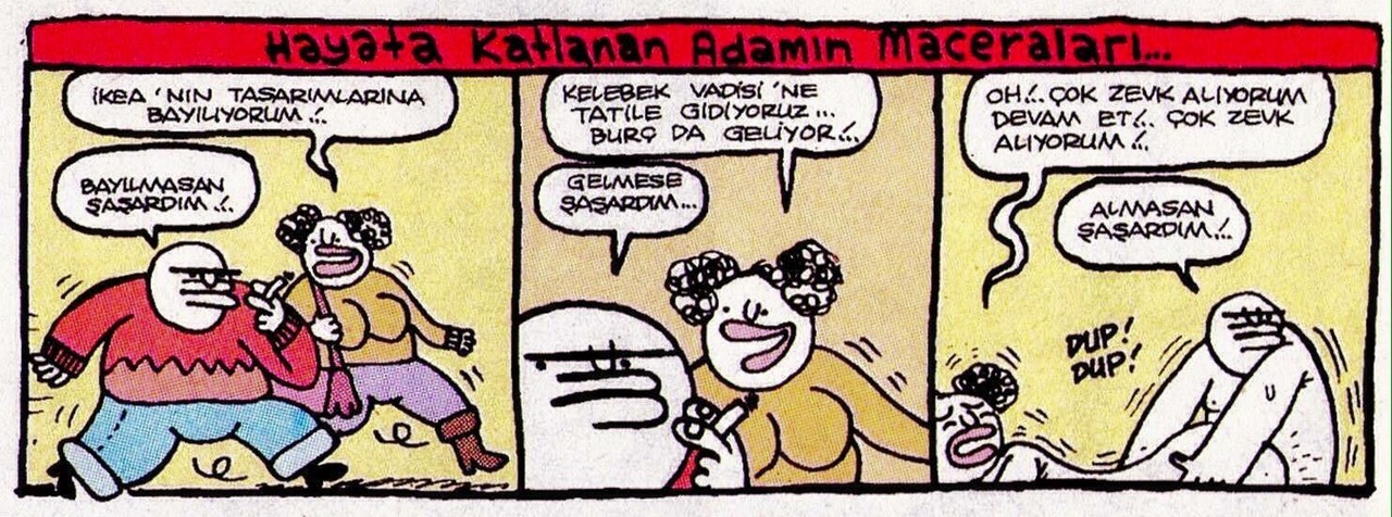 Hayata katlanan adamın...