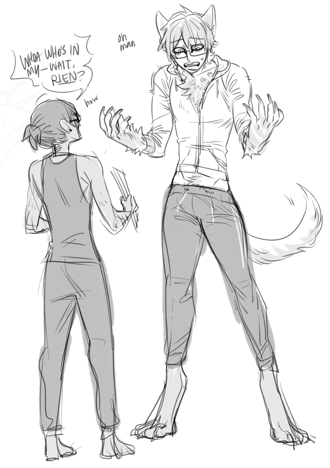 voreyeurism:  tfw ur best friend is a furry fuckerbonus: tfw you just got home from