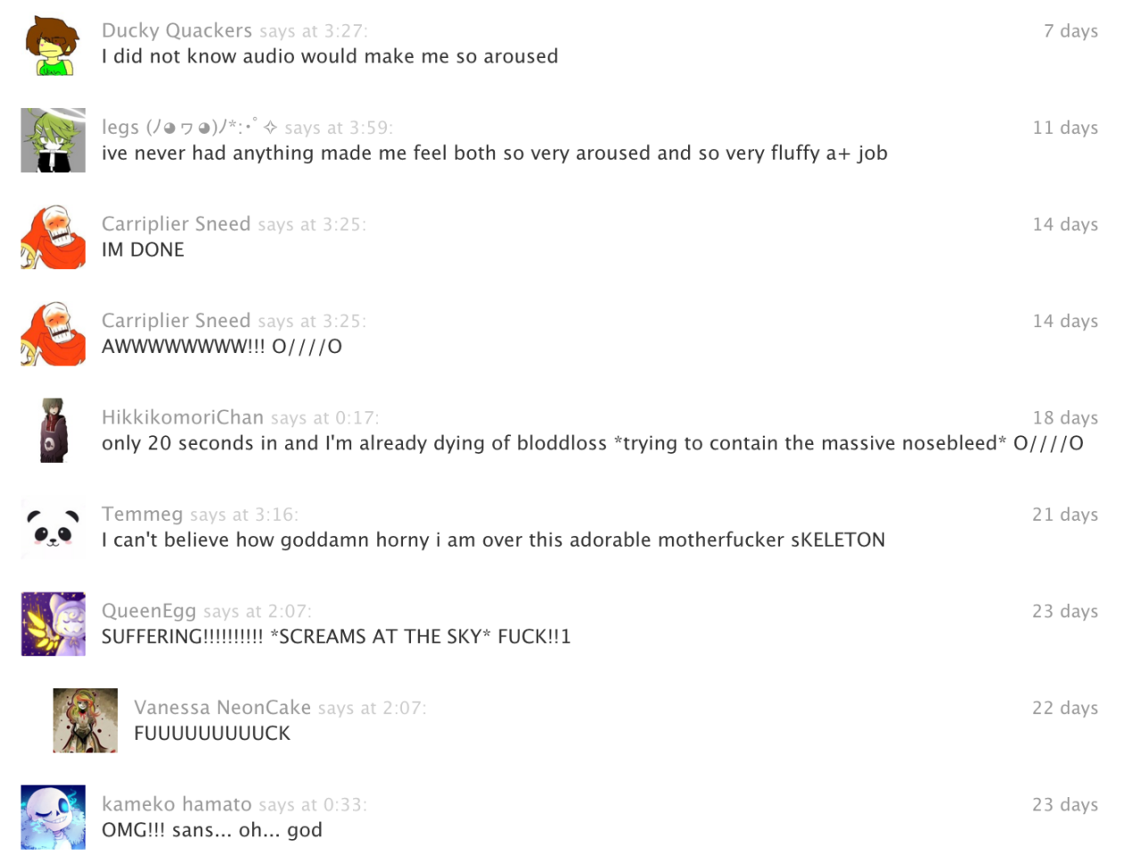 medicine:  medicine:  “NSFW Undertale audio (Sans is gentle with a Dfab person)”