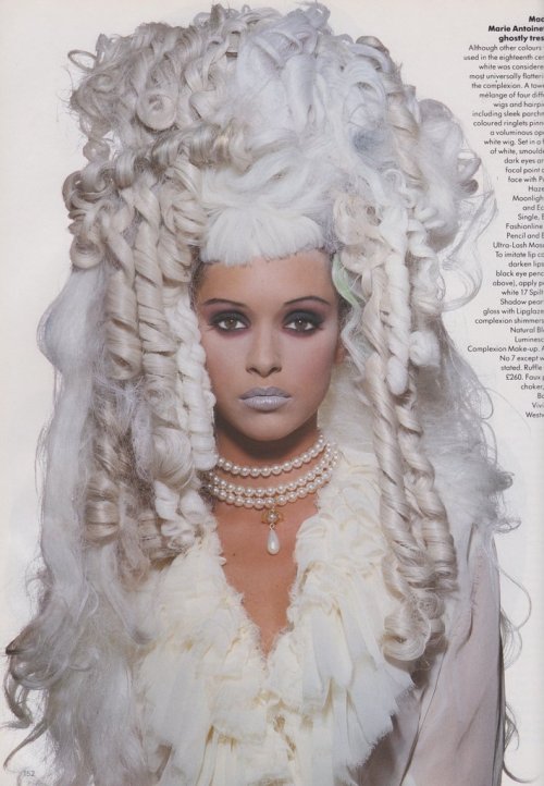 Vivienne WestwoodVogue U.K., December 1992Photographed by Tyen