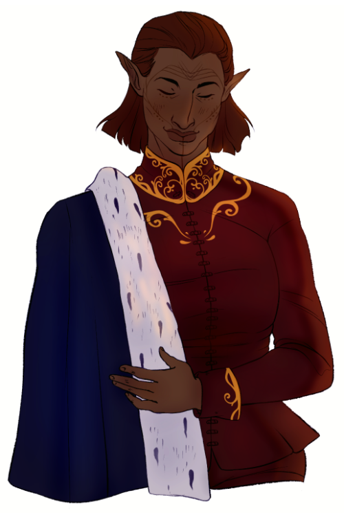 juliearty:prize for @bunabi of her wonderful Virelle Lavellan! <3i cant tell yall how much I love