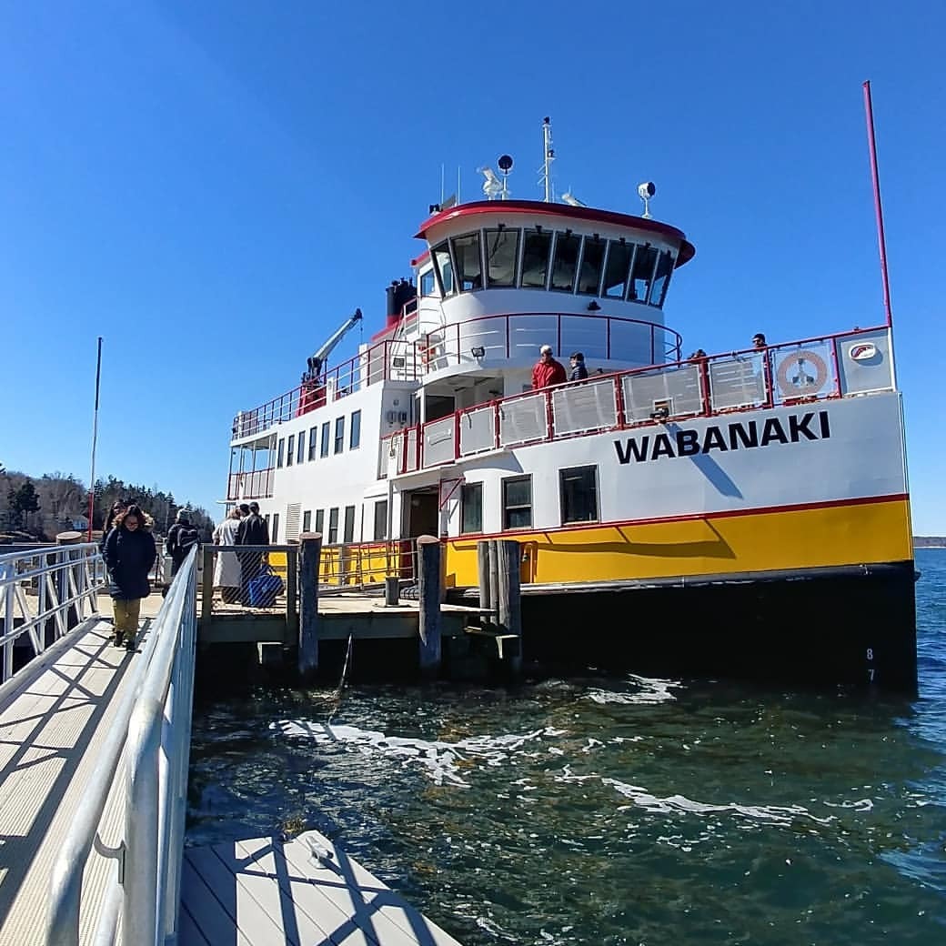 Taking a boat tour of Casco Bay, Maine.  #WeekendTrip #Maine #Vacationland (at Maine)