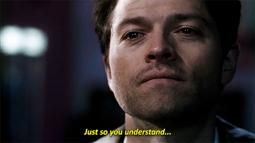 "Thanks, Cas." 4.18 - THE MONSTER AT THE END OF THIS BOOK