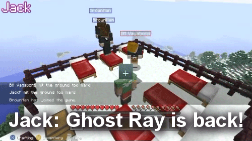mrgavinfree:   ghost ray returns [x] 
