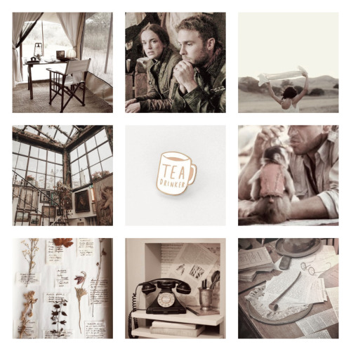 springmagpies:Fitzsimmons + Botanist & Archeologist AUHappy Birthday @would-die-for-fitzsimmons!