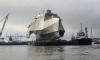 judgemark45:Preparing to launch a Littoral Combat Ship LCS-22 Kansas City