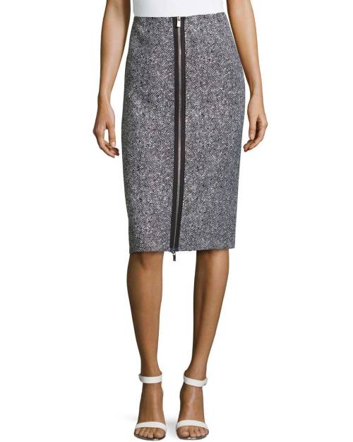 Zip-Slit Tweed SkirtYou’ll love these Skirts. Promise!