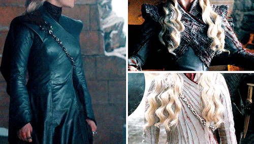 targaryensource:Daenerys’ outfits throughout the seasons (Requested by Anonymous)